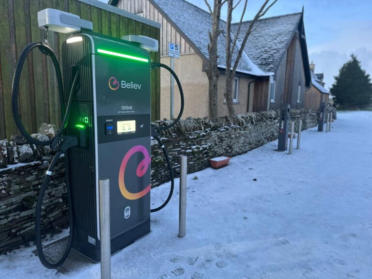 Ultra-rapid Believ Charger at Ulbster Arms